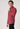 Men Red Slim Fit Formal Shirt