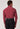 Men Red Slim Fit Formal Shirt