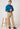 Men Blue Slim Fit Formal Shirt