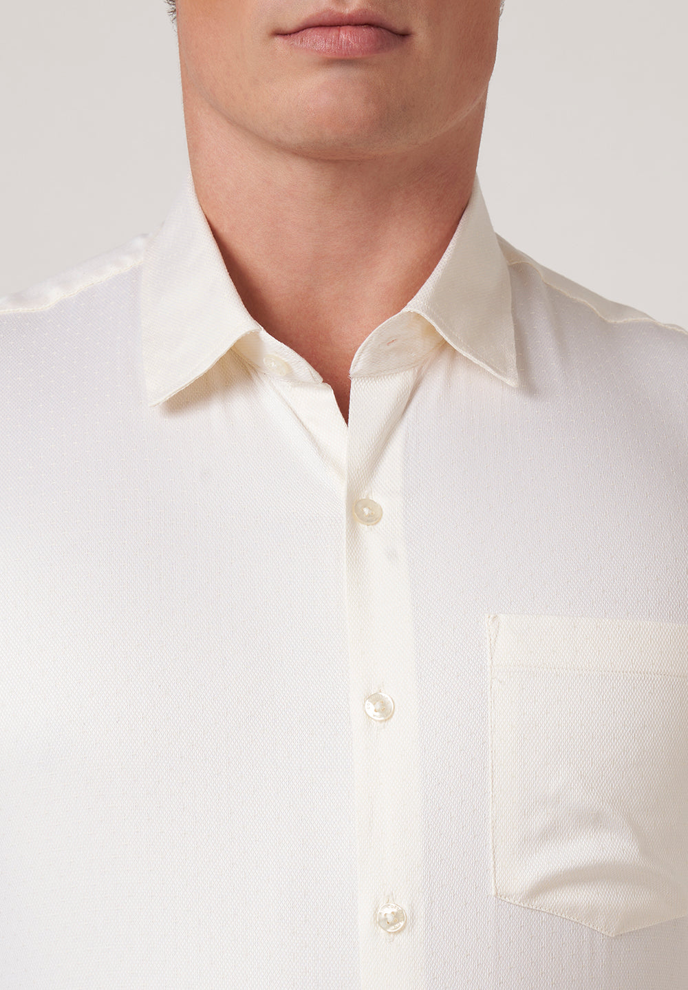 Giza Pure Cotton Formal-Slim Fit Shirt - S48475