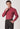 Men Maroon Regular Fit Formal Shirt
