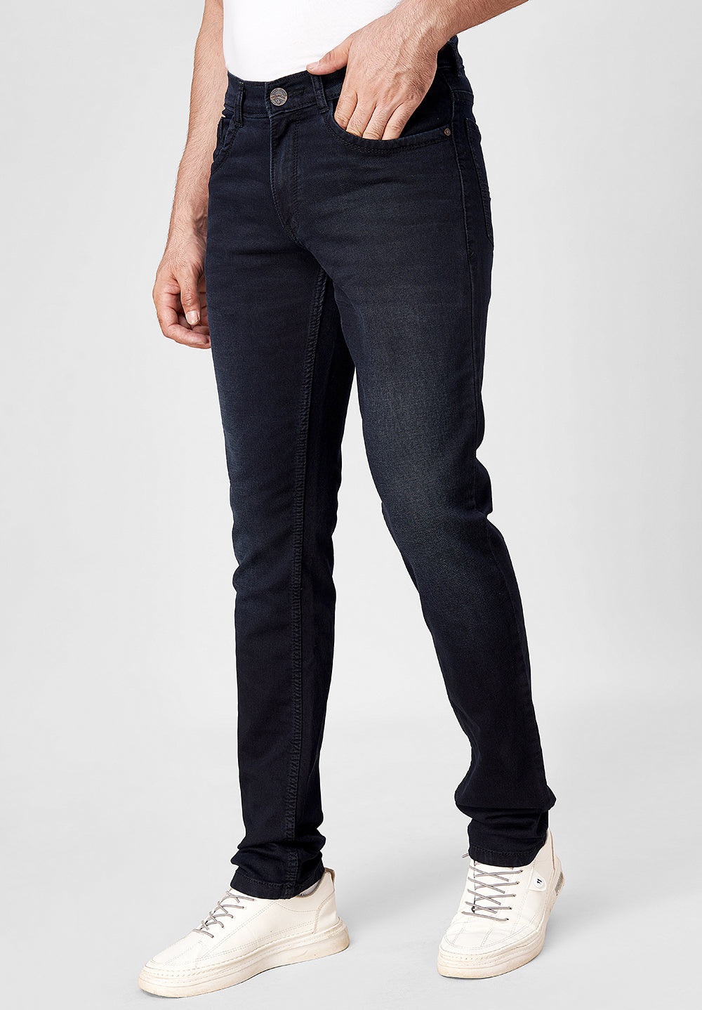 Dark Blue Slim Fit Jeans - D41830