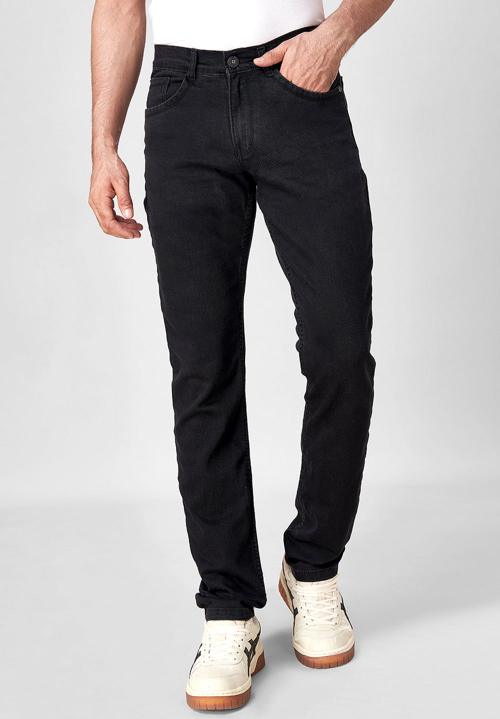 Black Slim Fit Jeans - D42930