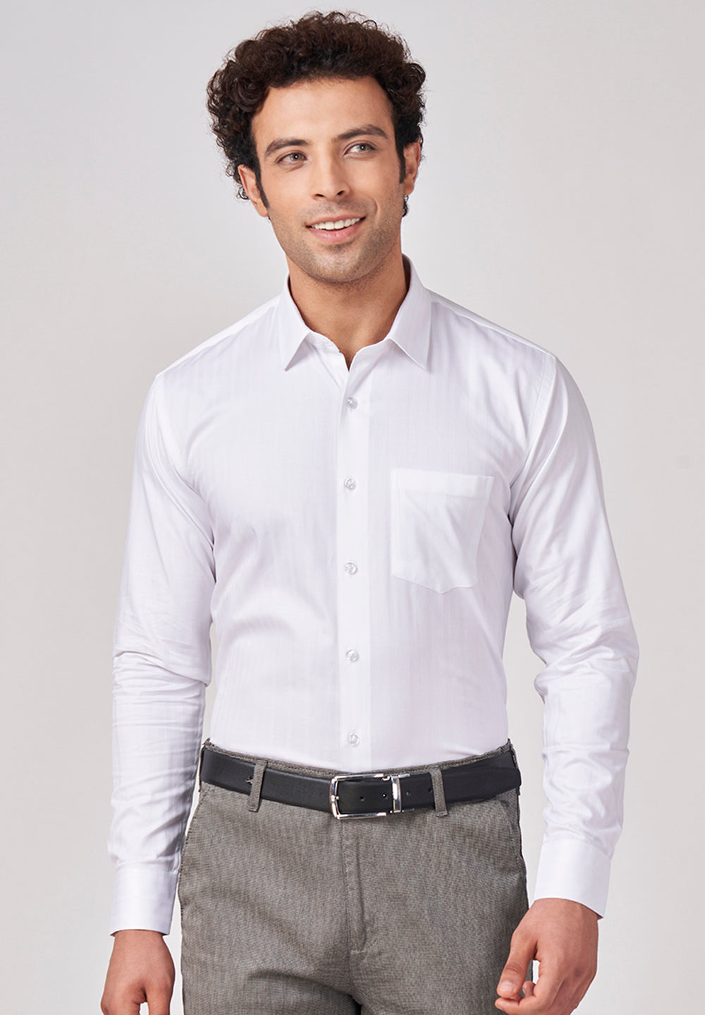 PURE COTTON FORMAL- SLIM FIT SHIRT - S45135