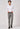 Grey Regular Fit Cotton Trouser