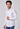 Men White Slim Fit Formal Shirt