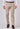 Beige Regular Fit Cotton Trouser
