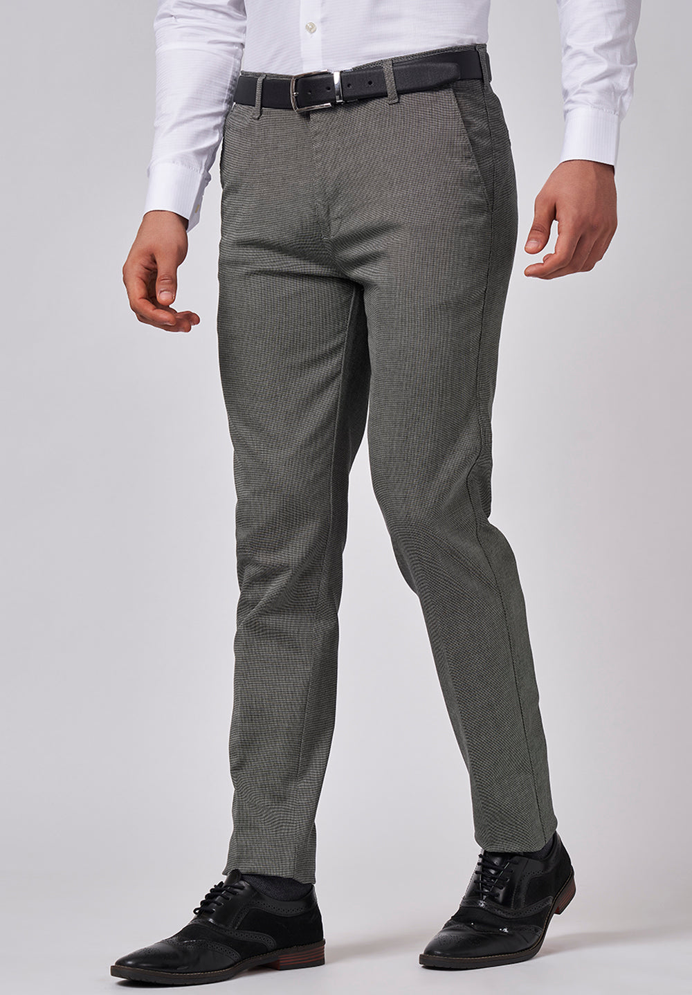 Narrow Fit Cotton Trouser - NR - 5