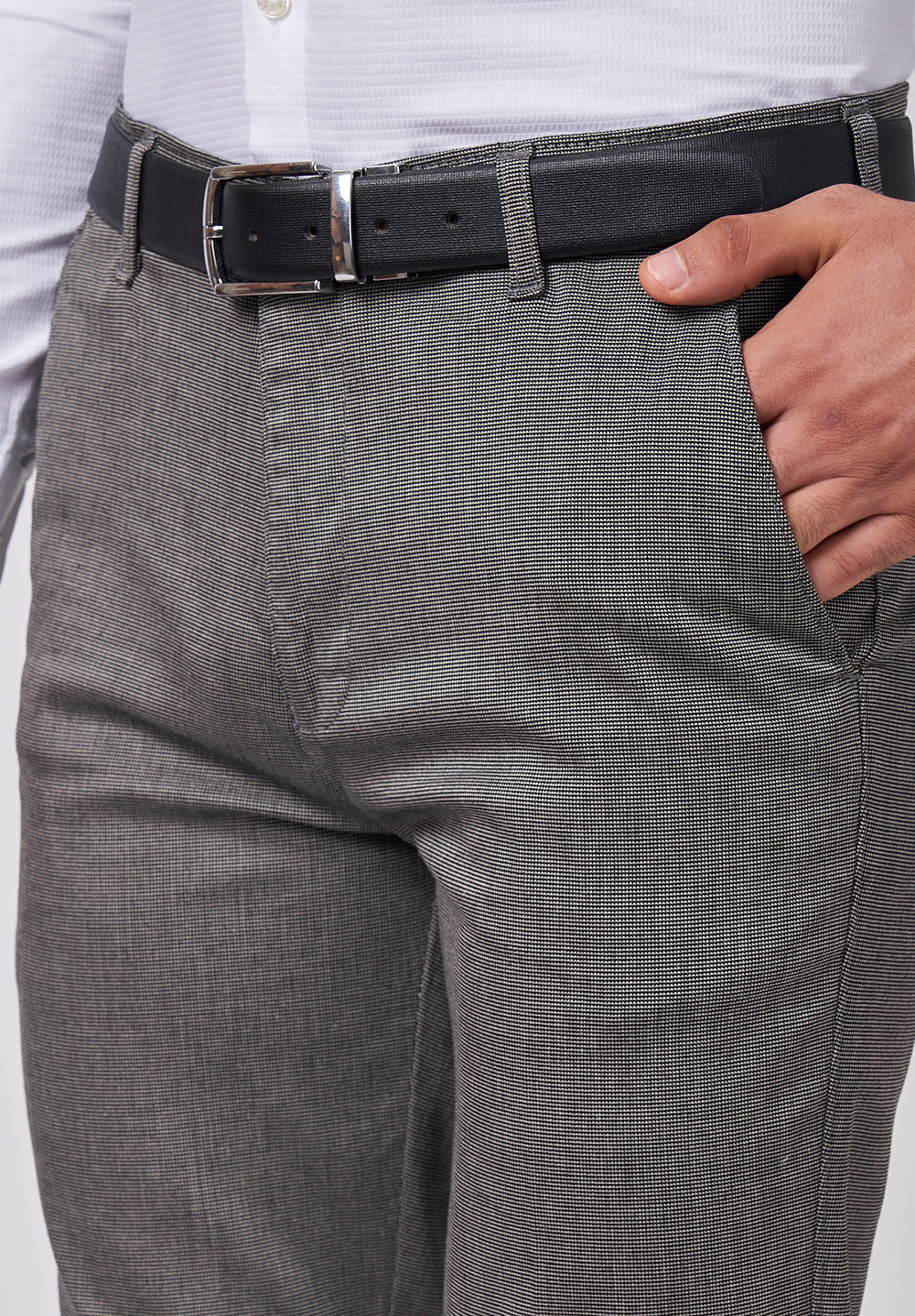 Narrow Fit Cotton Trouser - NR - 5