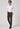 Green Narrow Fit Cotton Trouser