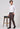 Brown Narrow Fit Cotton Trouser