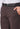 Brown Narrow Fit Cotton Trouser