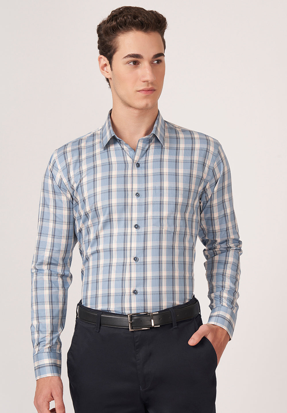 Urban Twist PURE COTTON FORMAL- SLIM FIT SHIRT- S49125