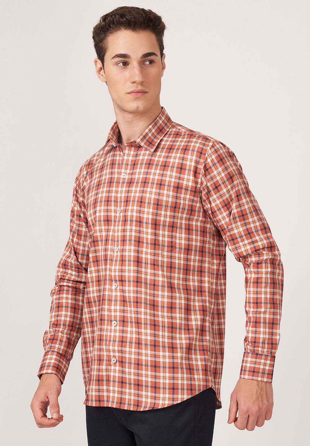 PURE COTTON FORMAL- SLIM FIT SHIRT- S43592