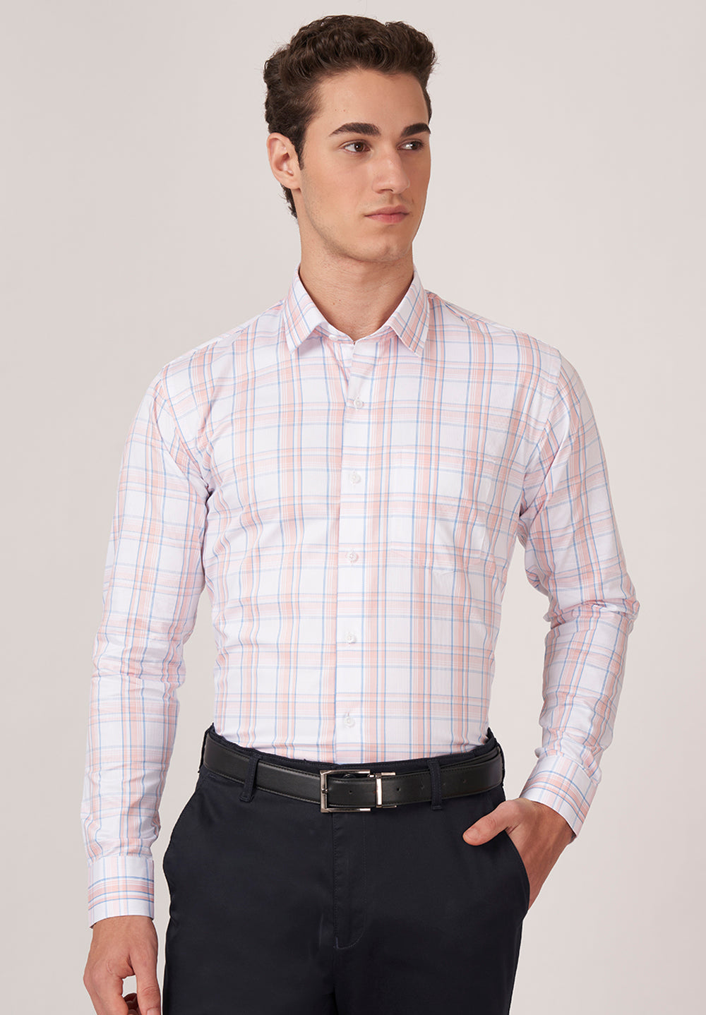 PURE COTTON FORMAL- SLIM FIT SHIRT - S49128