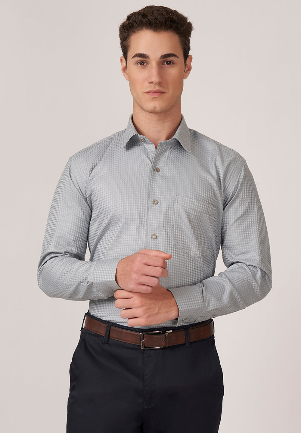 Urban Twist PURE COTTON FORMAL- REGULAR FIT SHIRT - 50047