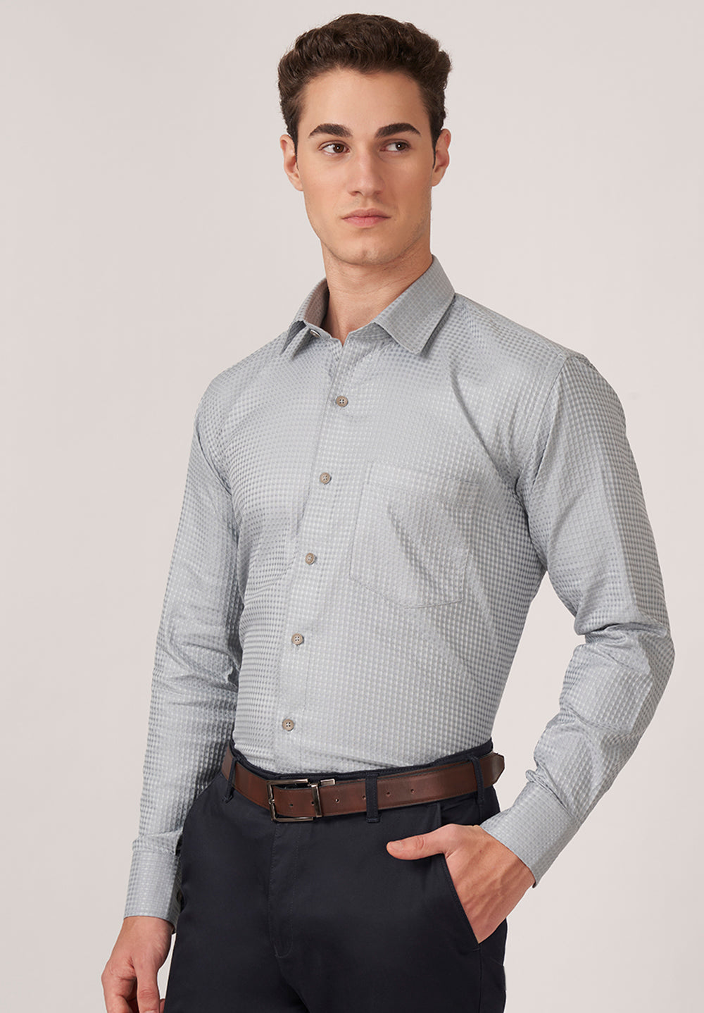 Urban Twist PURE COTTON FORMAL- REGULAR FIT SHIRT - 50047