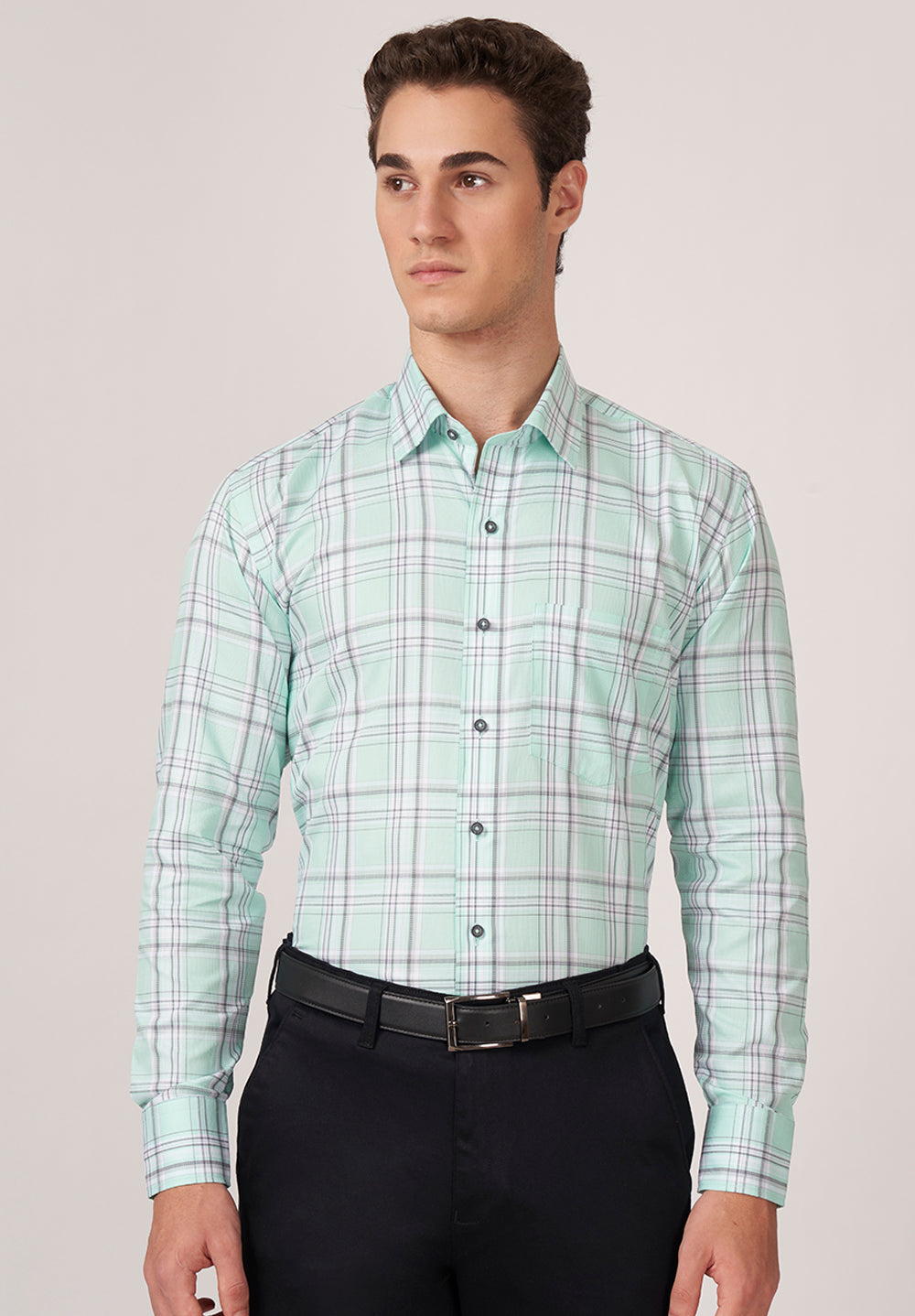 Urban Twist PURE COTTON FORMAL-REGULAR FIT SHIRT- 49146