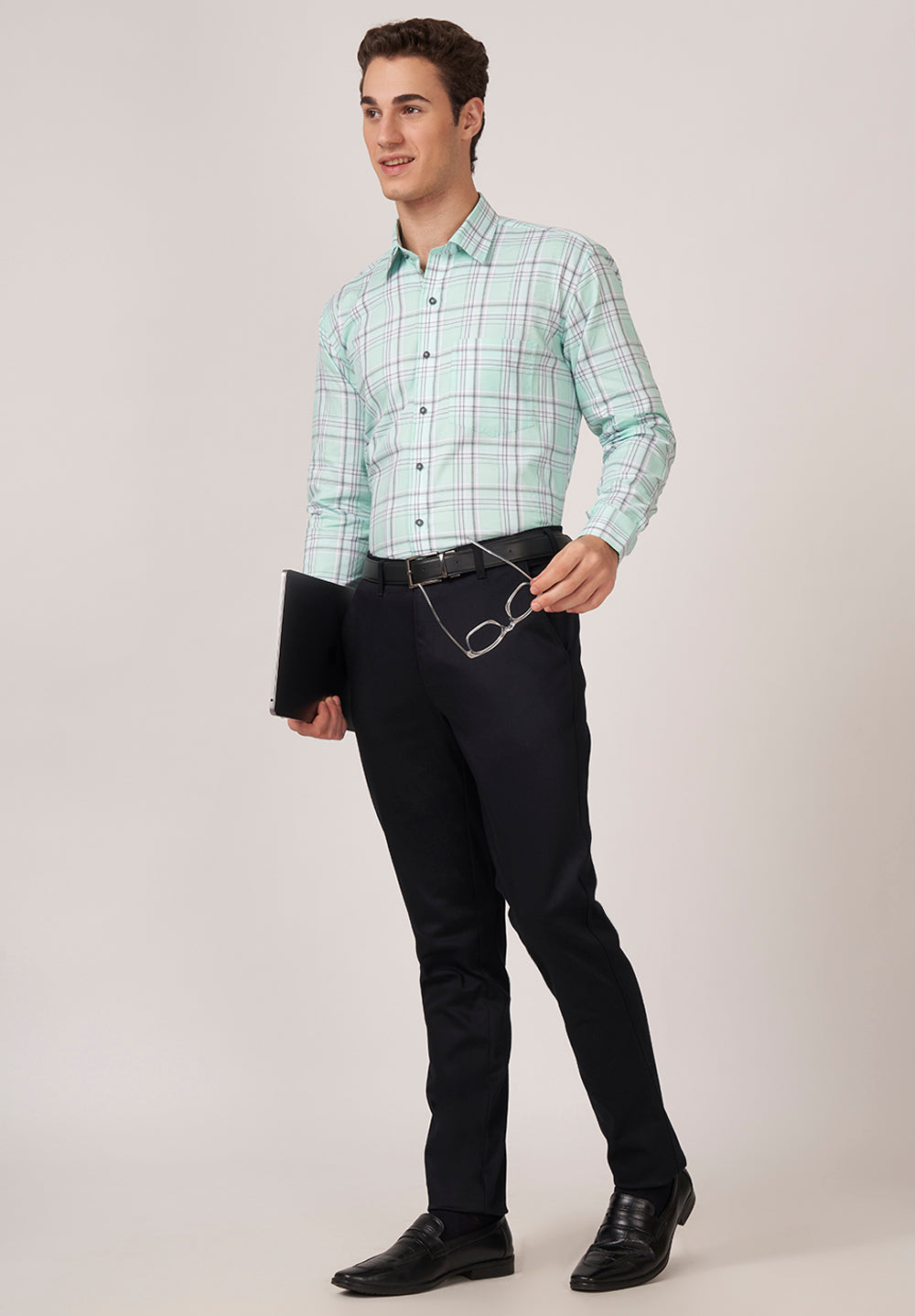 Urban Twist PURE COTTON FORMAL-REGULAR FIT SHIRT- 49146