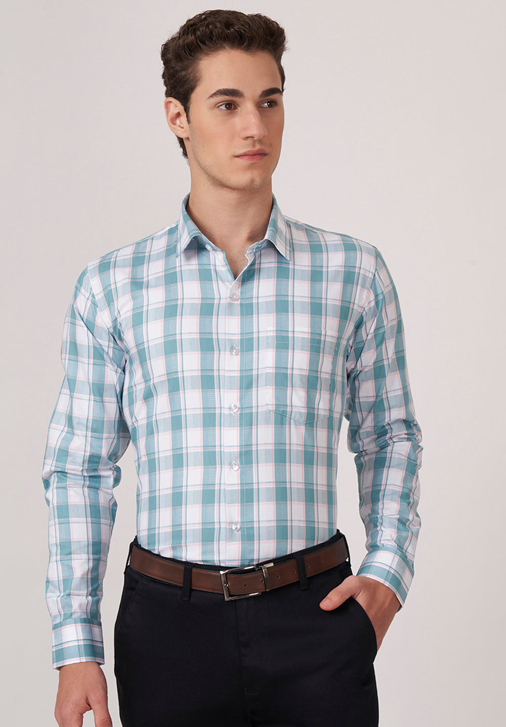 Urban Twist PURE COTTON FORMAL- SLIM FIT SHIRT- S49144