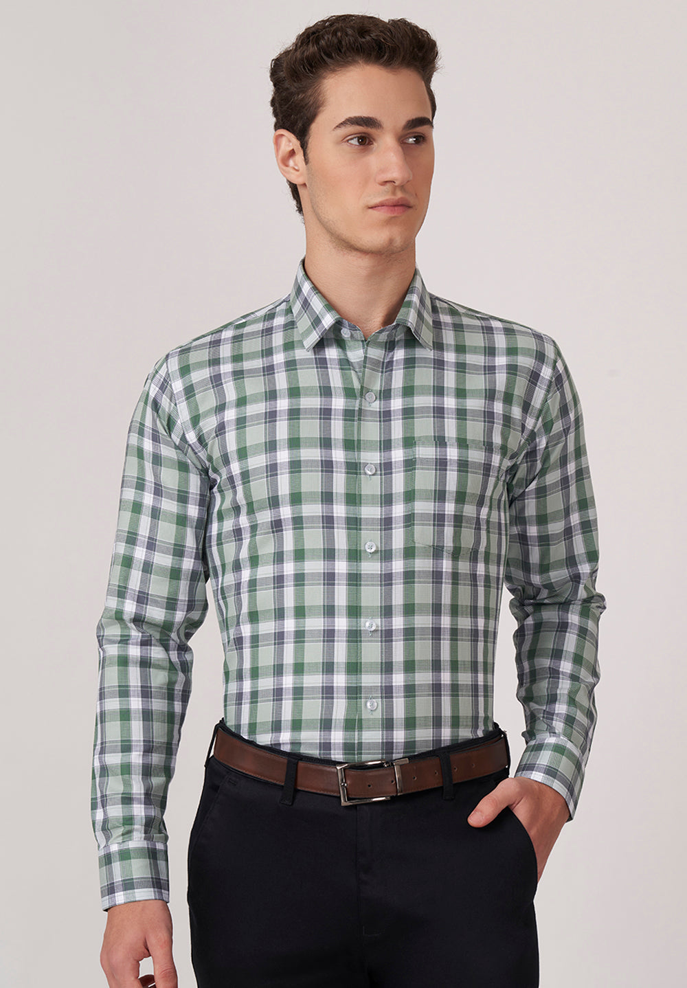 Urban Twist PURE COTTON FORMAL-SLIM FIT SHIRT- S49171