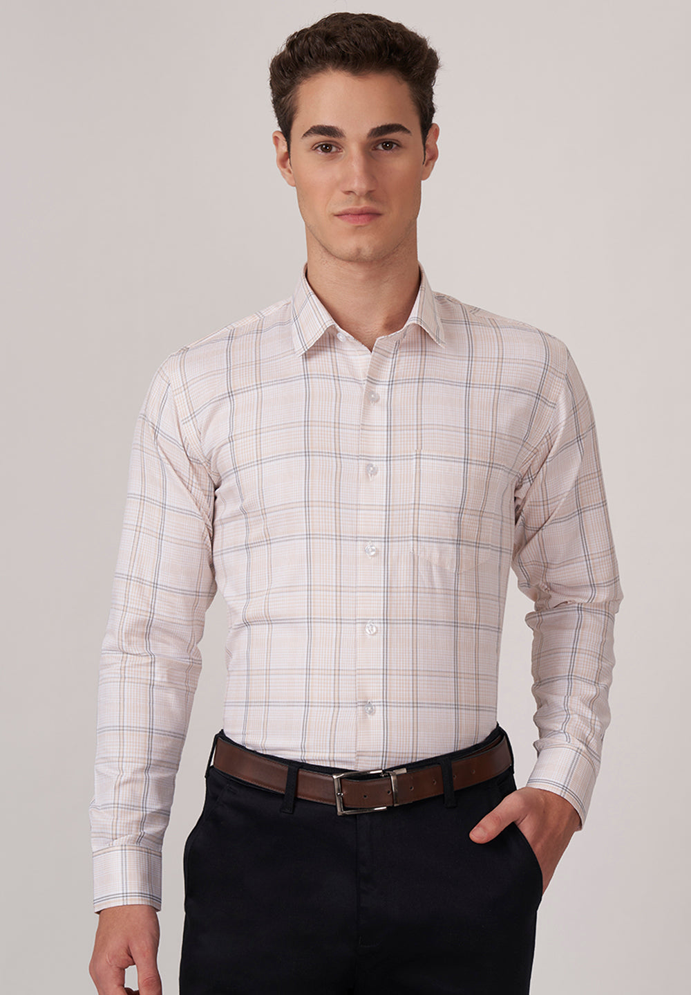 Urban Twist PURE COTTON FORMAL-SLIM FIT SHIRT- S49165