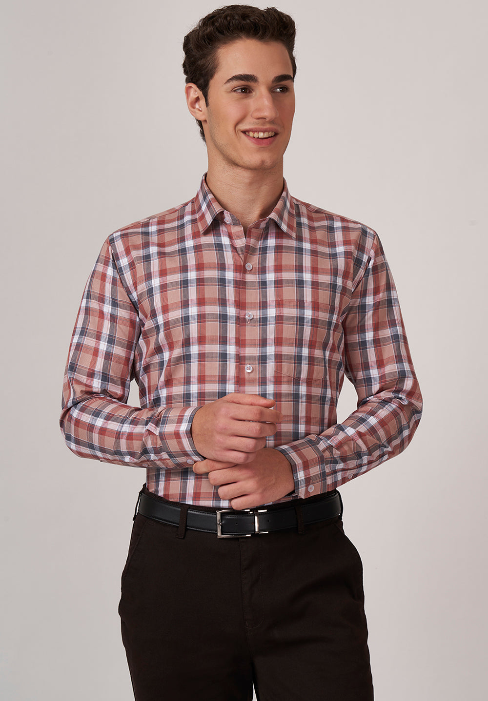 Urban Twist PURE COTTON FORMAL-SLIM FIT SHIRT- S49170