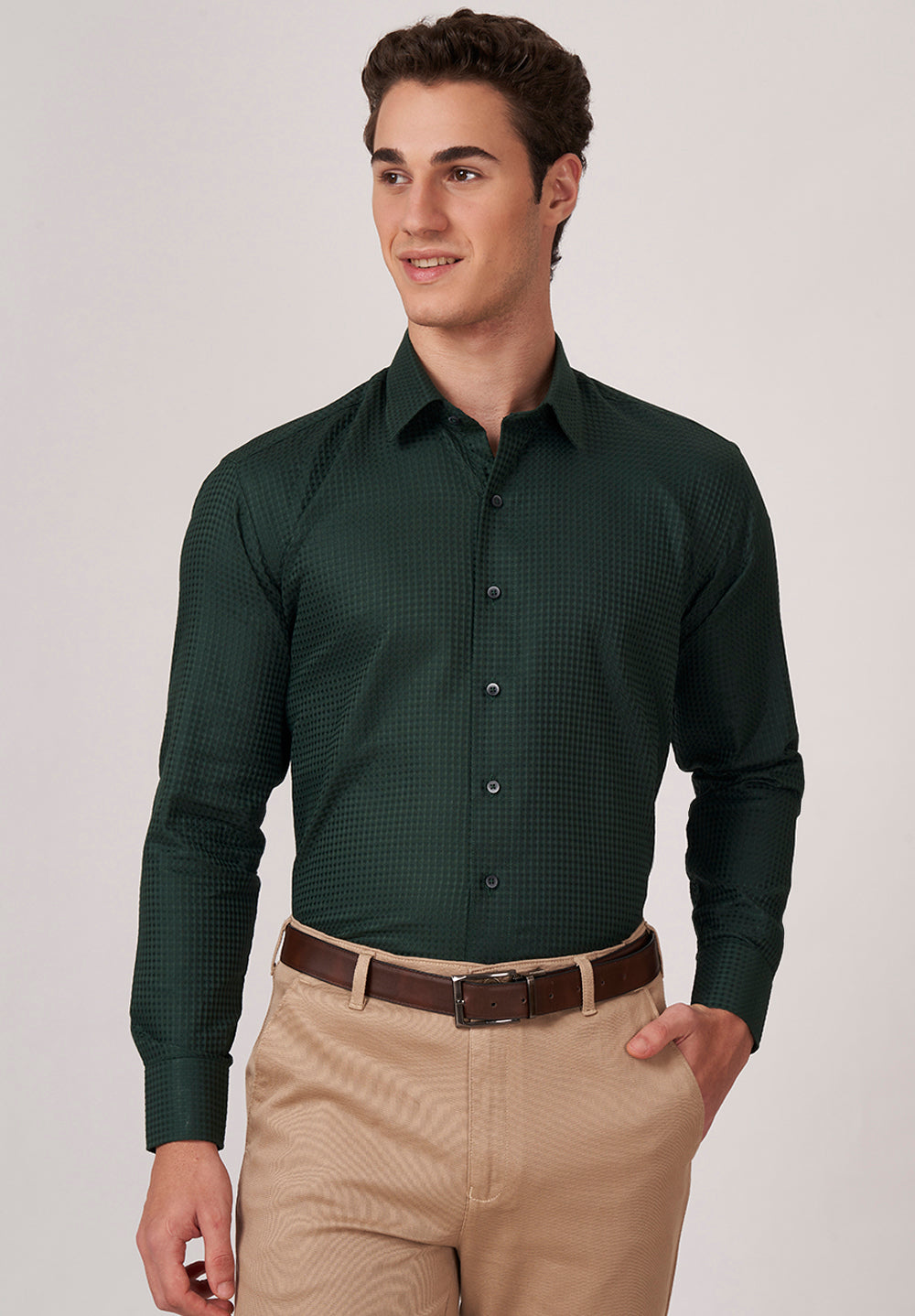 PURE COTTON FORMAL- REGULAR FIT SHIRT- 50046