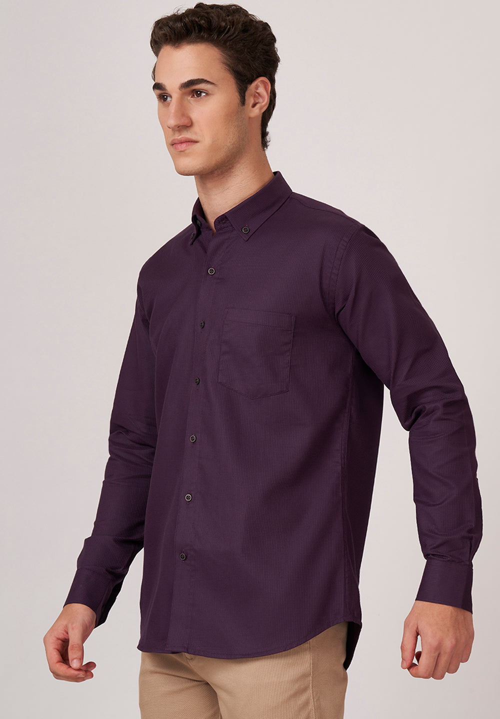 PURE COTTON FORMAL-SLIM FIT SHIRT- S50175