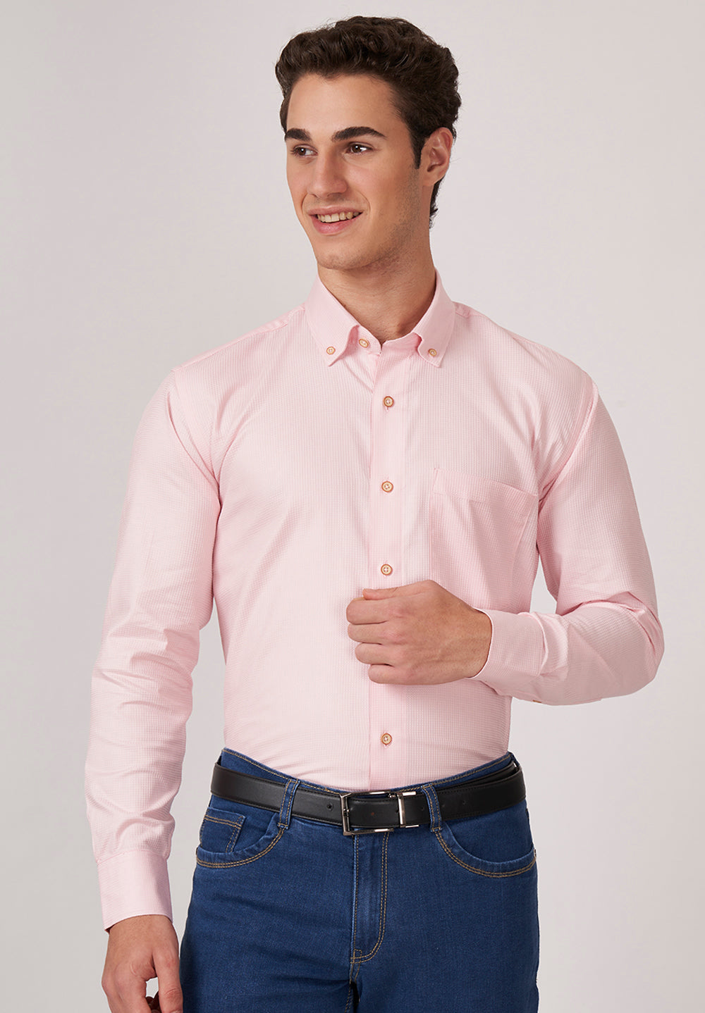 Urban Twist PURE COTTON FORMAL-SMART FIT SHIRT- 50172