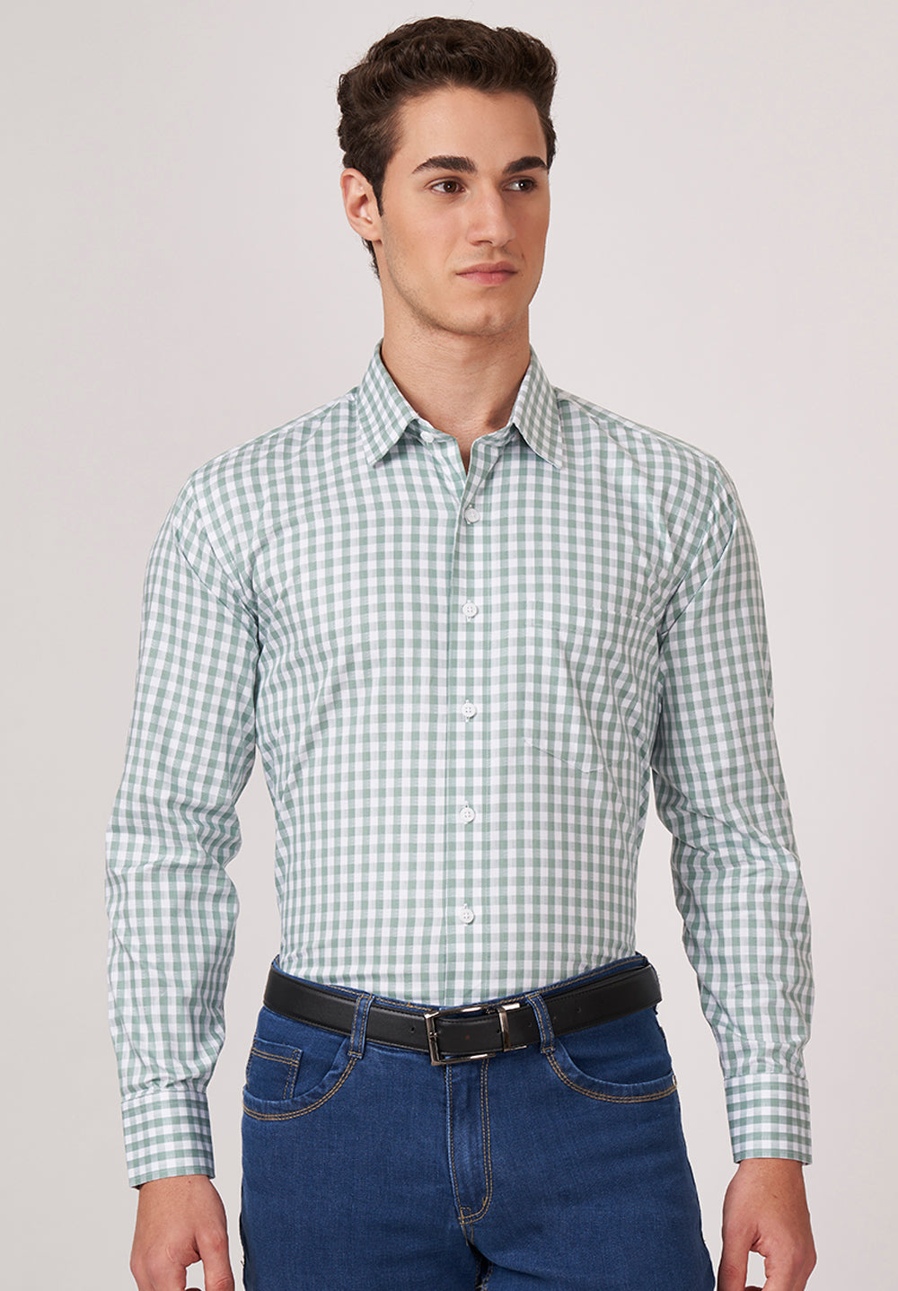 Urban Twist PURE COTTON FORMAL- REGULAR FIT SHIRT - 49134