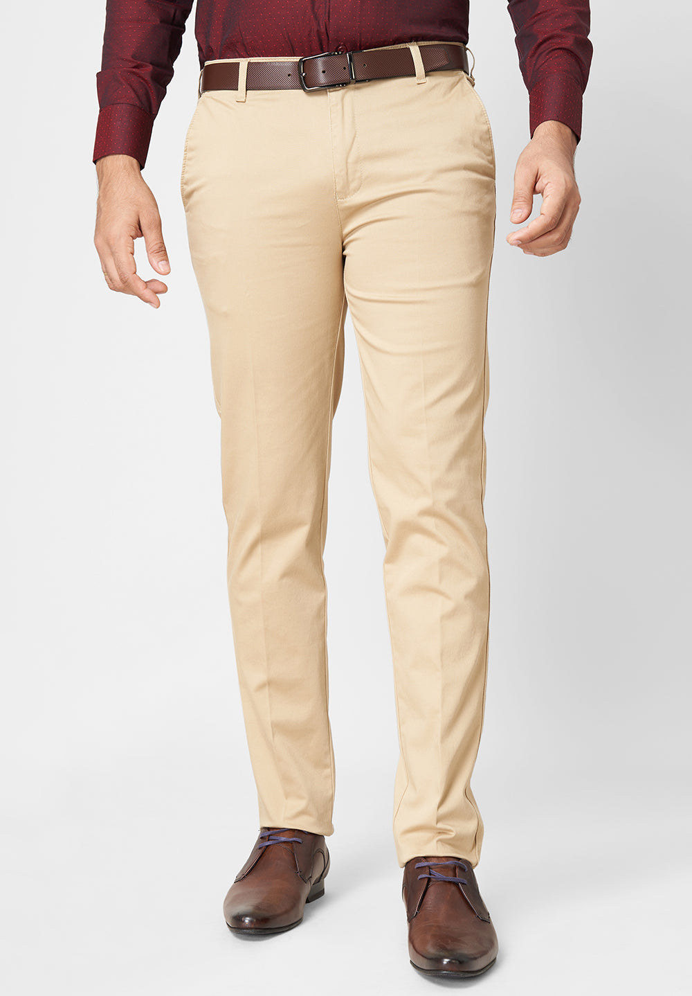 Narrow Fit Cotton Trouser - N38896