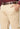 Brown Narrow Fit Cotton Trouser