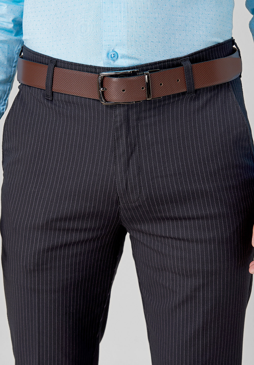 Narrow Fit Cotton Trouser - N38978