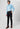 Black Narrow Fit Cotton Trouser