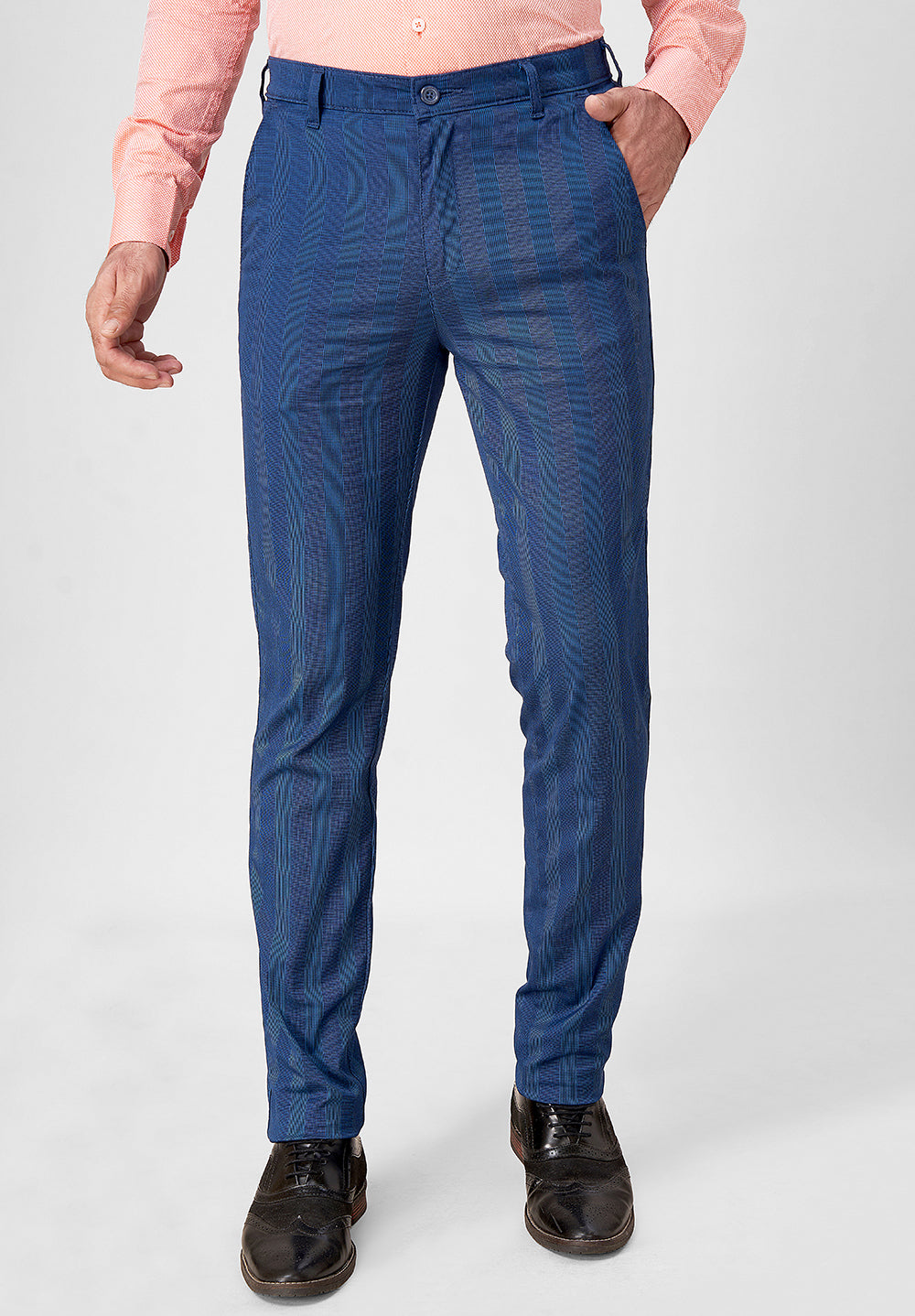 Narrow Fit Cotton Trouser - N38983