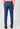 Blue Narrow Fit Cotton Trouser