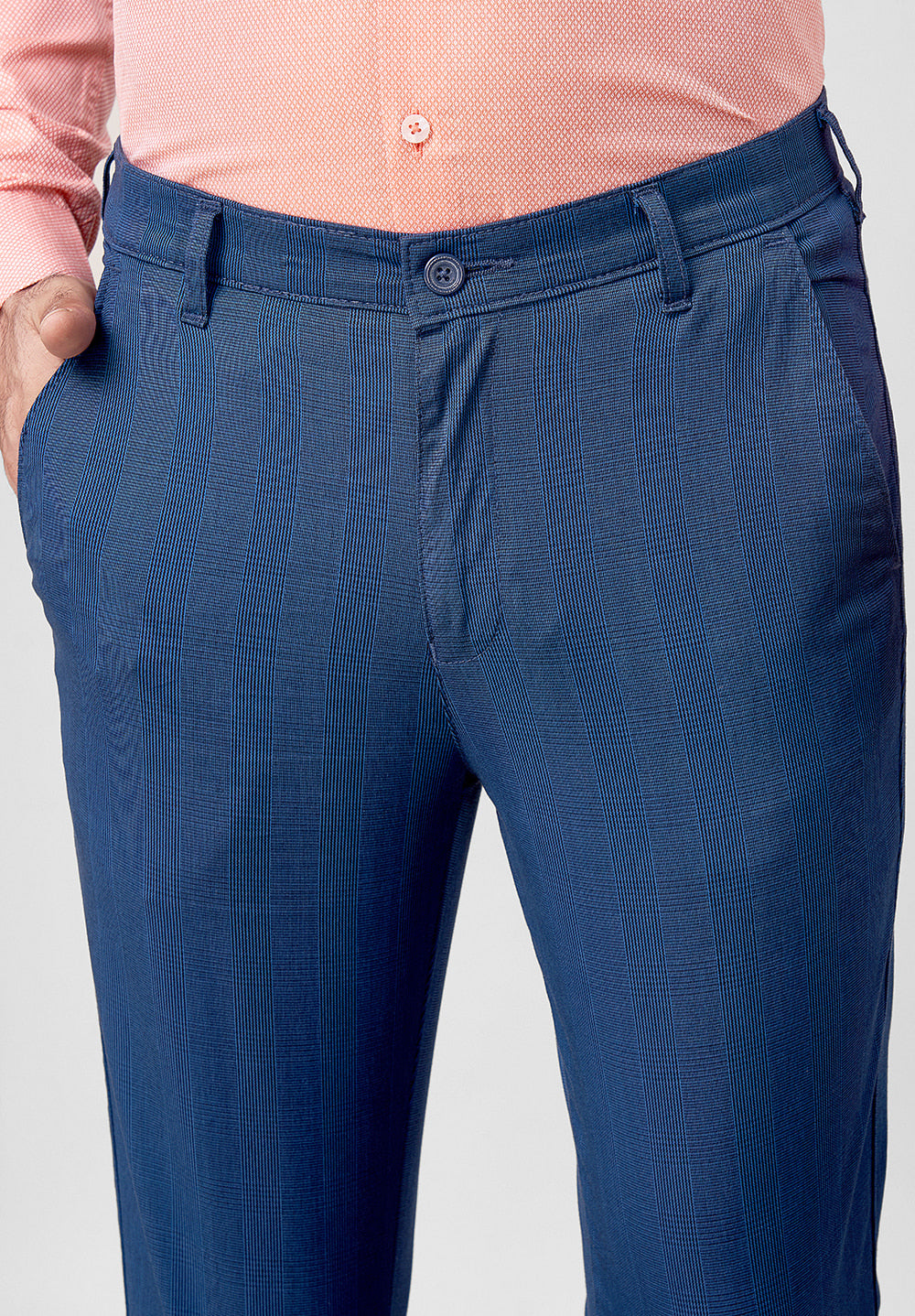 Narrow Fit Cotton Trouser - N38983