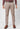 Beige Narrow Fit Cotton Trouser