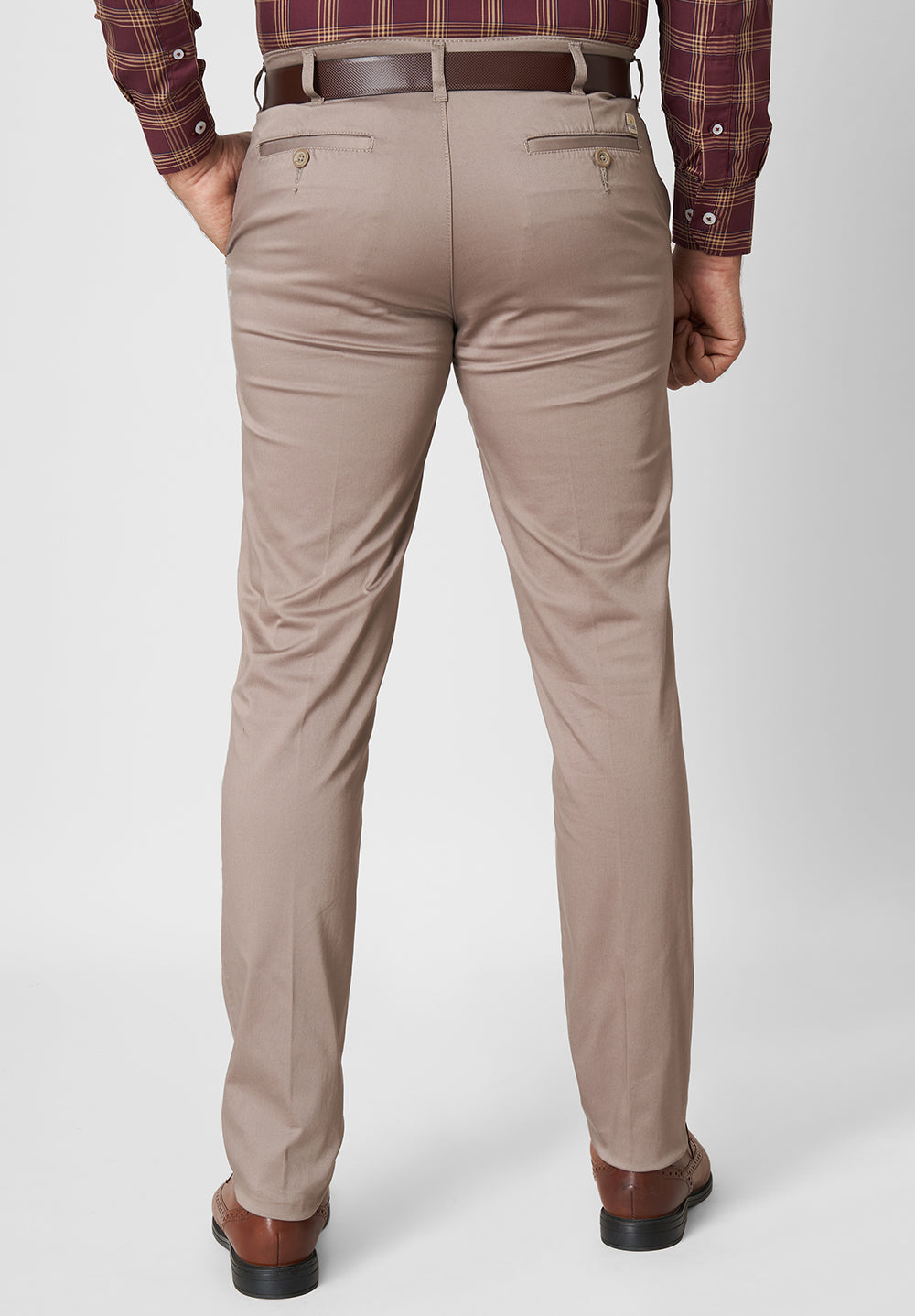 Narrow Fit Cotton Trouser - N41309