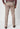 Beige Narrow Fit Cotton Trouser