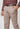 Beige Narrow Fit Cotton Trouser