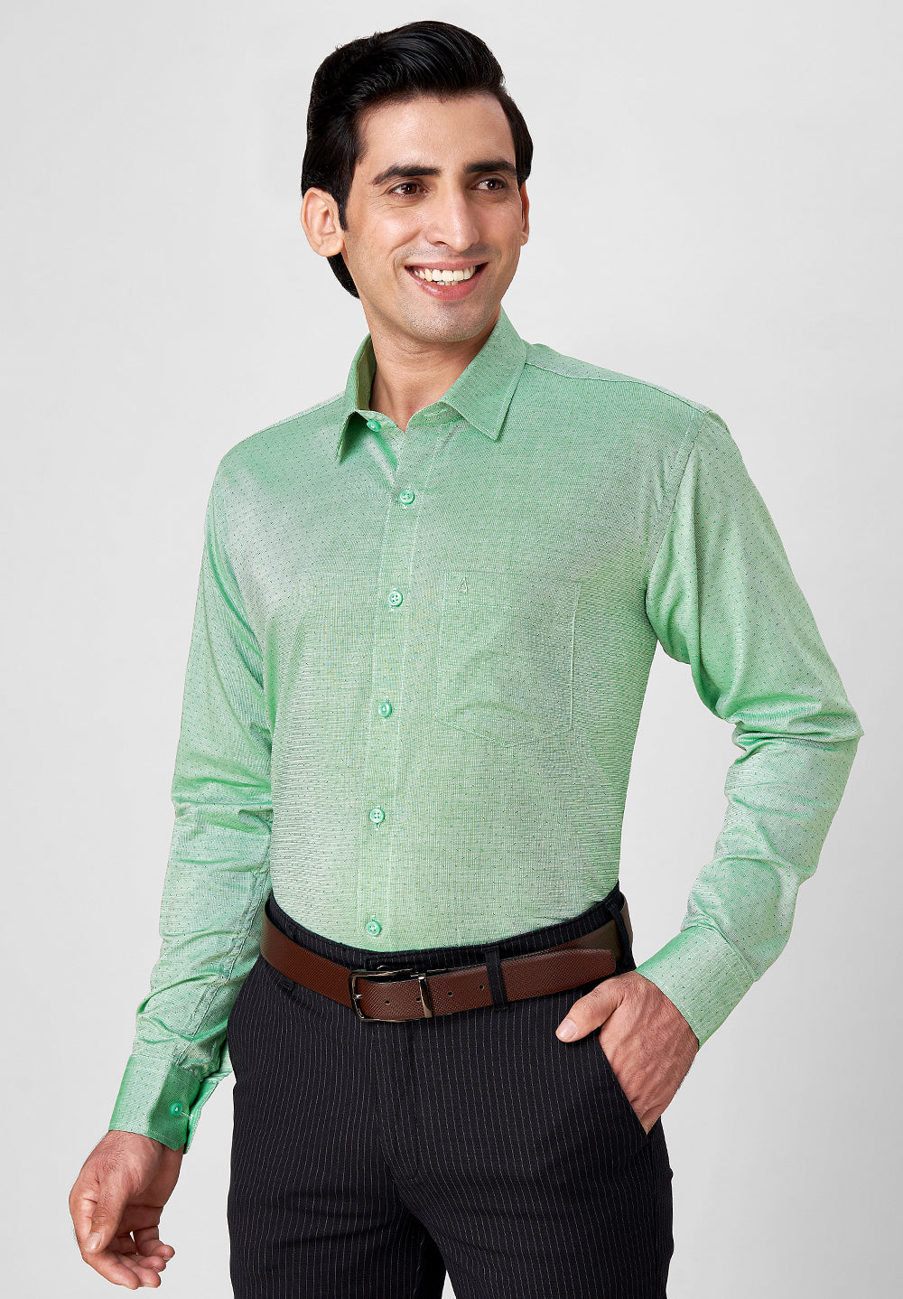 Pure Cotton Formal-Slim Fit Shirt - S42631