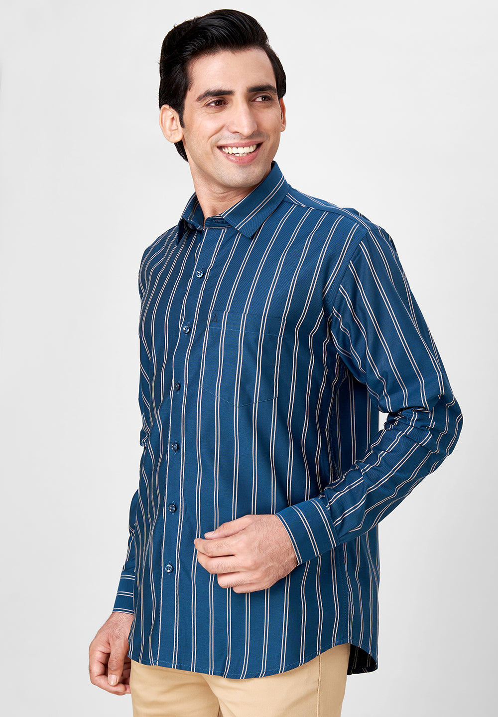 Pure Cotton Formal-Slim Fit Shirt -S42656