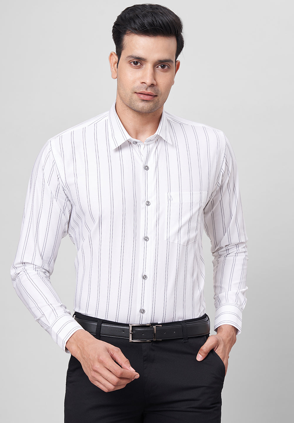 Pure Cotton Formal-Slim Fit Shirt - S42658