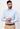 Men Blue Slim Fit Formal Shirt