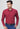 Men Maroon Slim Fit Formal Shirt