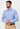 Men Blue Slim Fit Formal Shirt