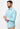 Men Blue Slim Fit Formal Shirt