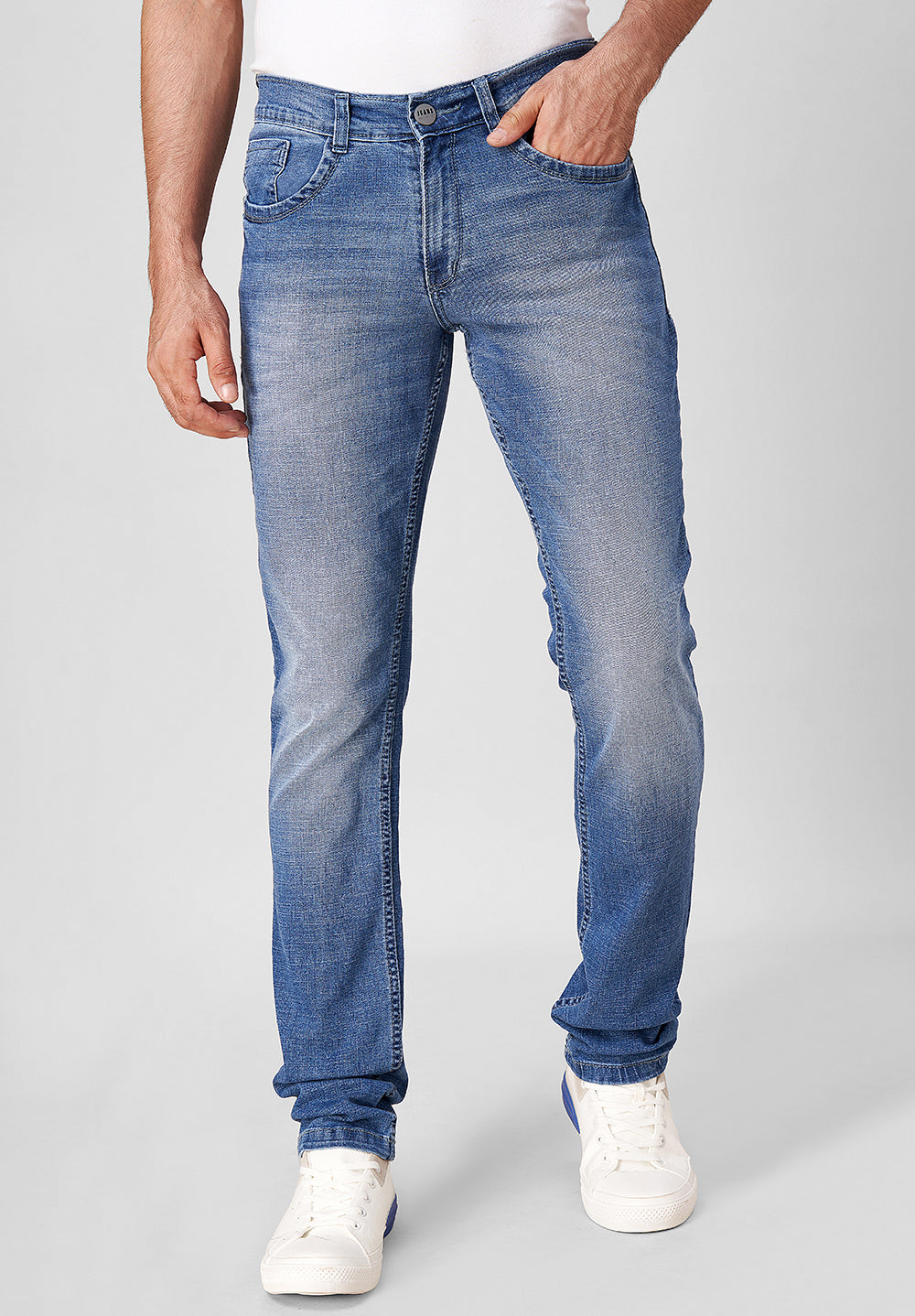 Light Blue Slim Fit Jeans - S42873